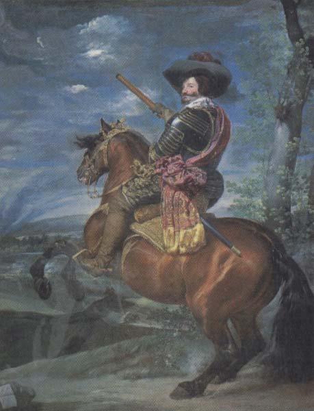 Diego Velazquez Duke Olivares on Horseback (mk45) Sweden oil painting art